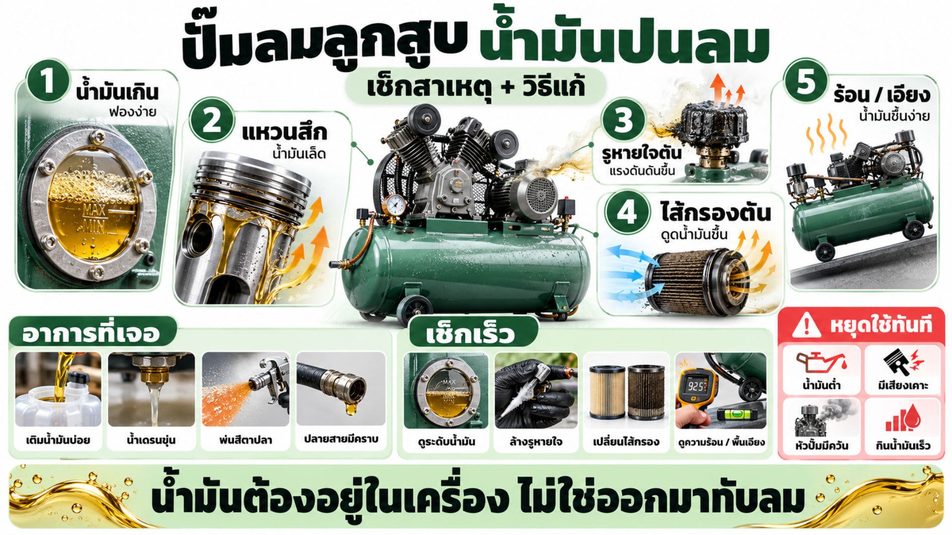 ปั๊มลมลูกสูบ